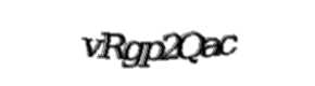 Security check image, please type the characters shown